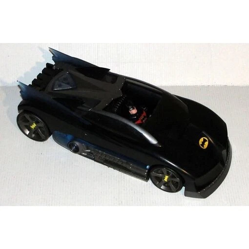 Batmobile Batman Voiture Sonore Et Lumineuse Animated Serie Dc Comics Fig Kenner - Photo 2/4