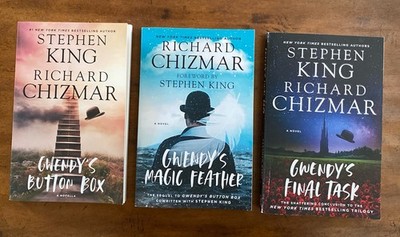 Gwendy's Button Box Trilogy PB Lot Magic Feather Chizmar Stephen King