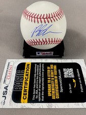 SEATTLE MARINERS- RYAN SLOAN AUTOGRAPH OFFICIAL MLB BASEBALL JSA CL61563