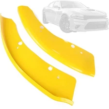 Front Bumper Lip Splitter Trim Cover For Dodge Charger SRT Scat 2015-2021 