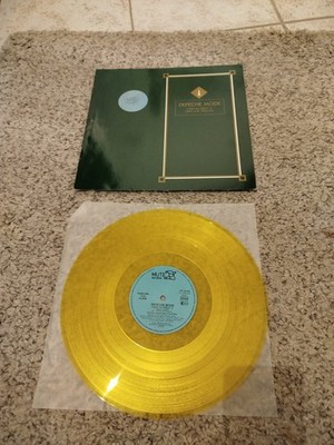 12'' Maxi Single Depeche Mode Sonderpressung gelb - I just can't get enough