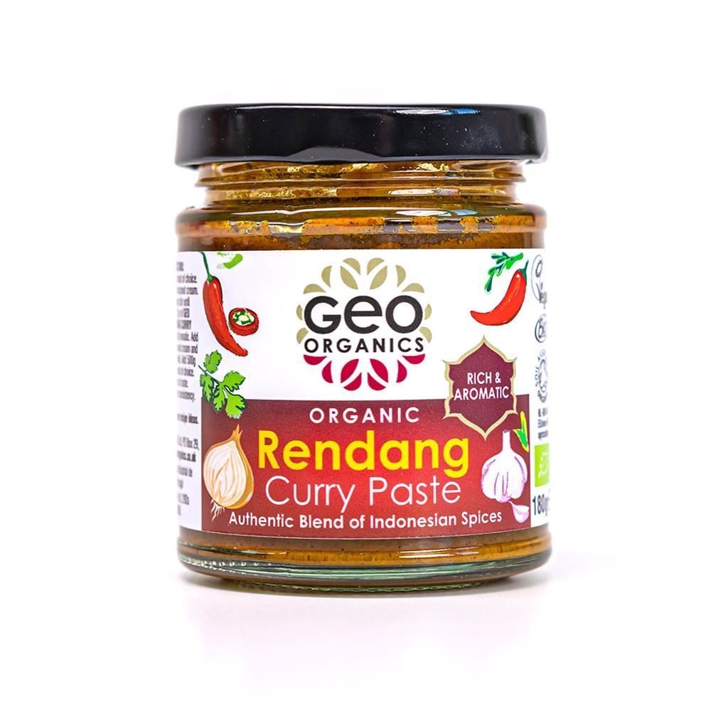 Georganics Pastes - Organic Indonesian Rendang Curry Paste 180g - 2 Pack