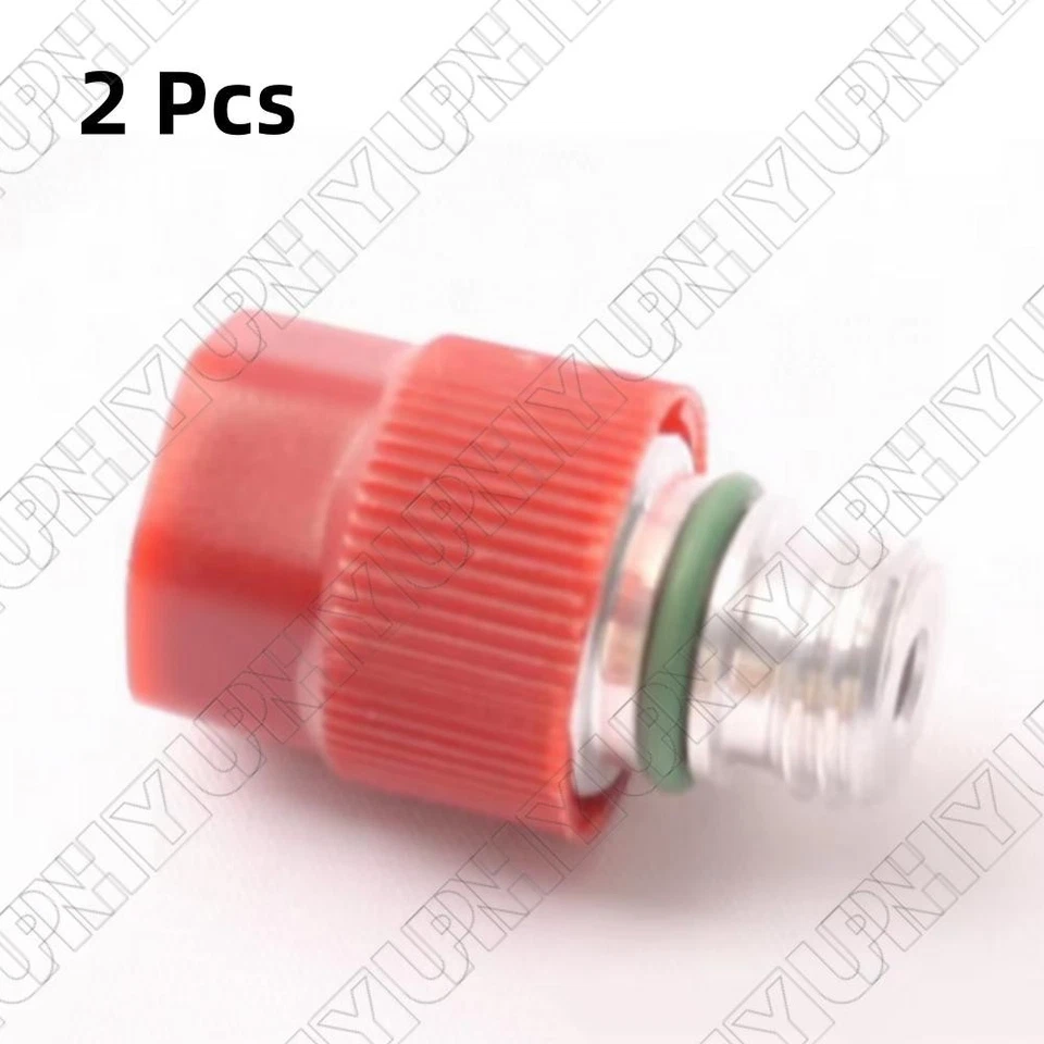 2x High Pressure Service Valve For Buick Cadillac Chevrolet Dodge Hummer Pontiac - Image 2 of 4