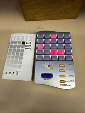 Tiger Lights Out Handheld Electronic Game Vintage/Retro 1995 With Instructions