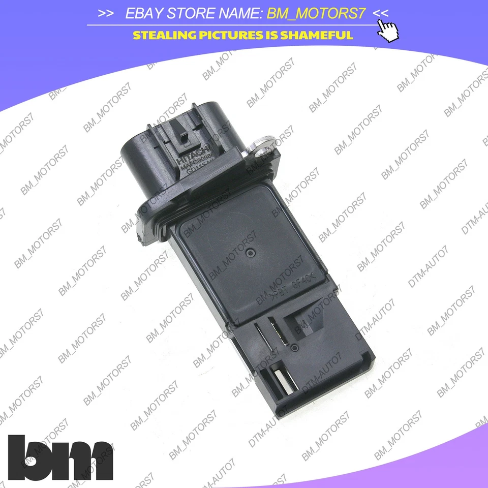 Sensor de flujo de aire másico OEM HITACHI MAF para Buick Cadillac SRX GMC Chevrolet Hummer Foto 2 de 4