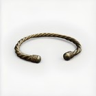 Rope Cuff Sterling Silver Native American Bracelet — photo 2