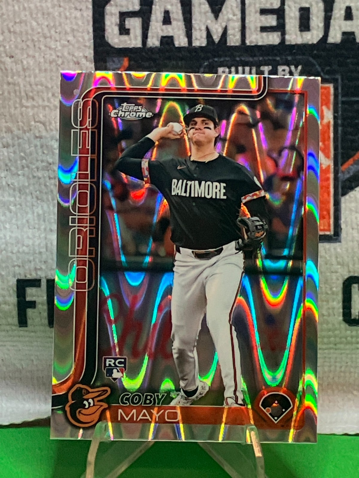 2025 Topps Chrome - Coby Mayo #120 - RayWave Refractor (RC)