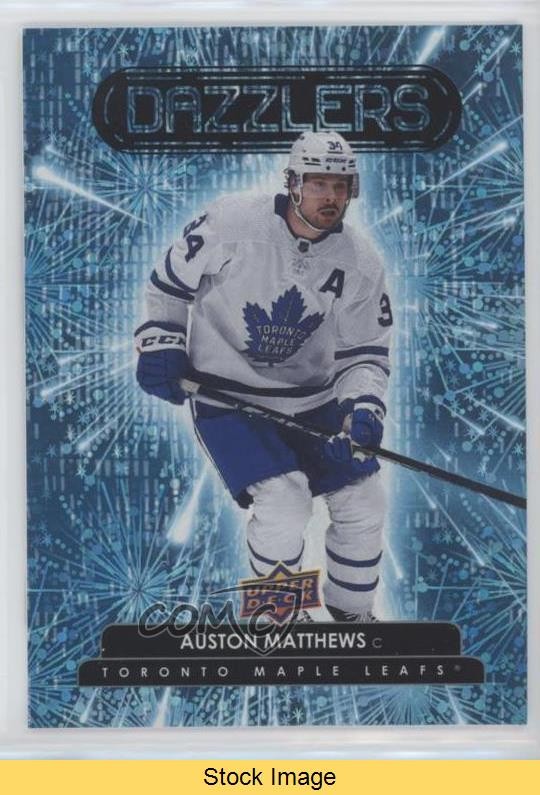 2022-23 Upper Deck Series 1 Dazzlers Blue Auston Matthews #DZ-1 READ 11qd