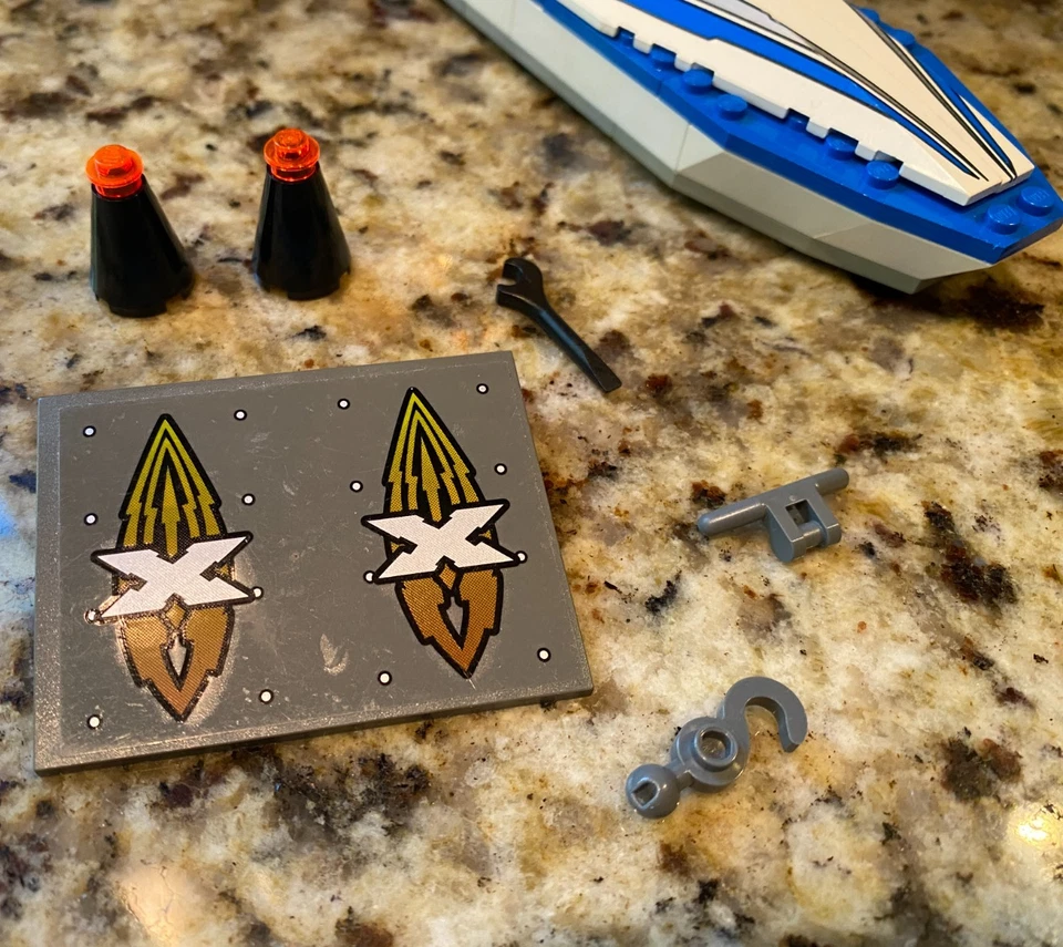 Lego Island Extreme Stunts # 6737 Wake Rider Wave Catcher 2002 retirado sin figuras Foto 2 de 4