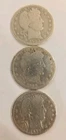 ​Lot of 3 Barber Silver Quarters - 1903-O & 1908-O (x2) - New Orleans Mint - 90%