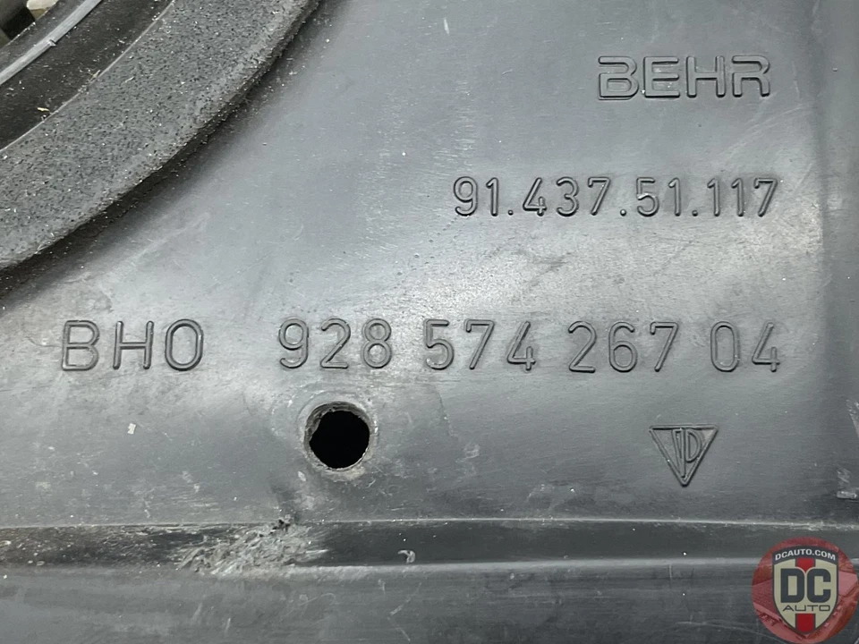 1978 - 1995 保时捷 928 HVAC 吹风机电机 92857403305 135026 — 第 3/4 张图片