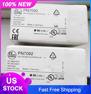 1pcs New IFM PN7092 pressure sensor PN7092 Quality assurance Fast Shipping