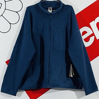 The North Face Men's Big Front Range Jacket Fleece Full Zip Summit Navy Heather