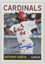 2013 Topps Heritage Minor League Edition Real One Anthony Garcia Auto 0f8
