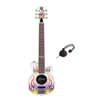 Pignose PGG-200FP1 WH White Built-in speaker electric guitar limited model with