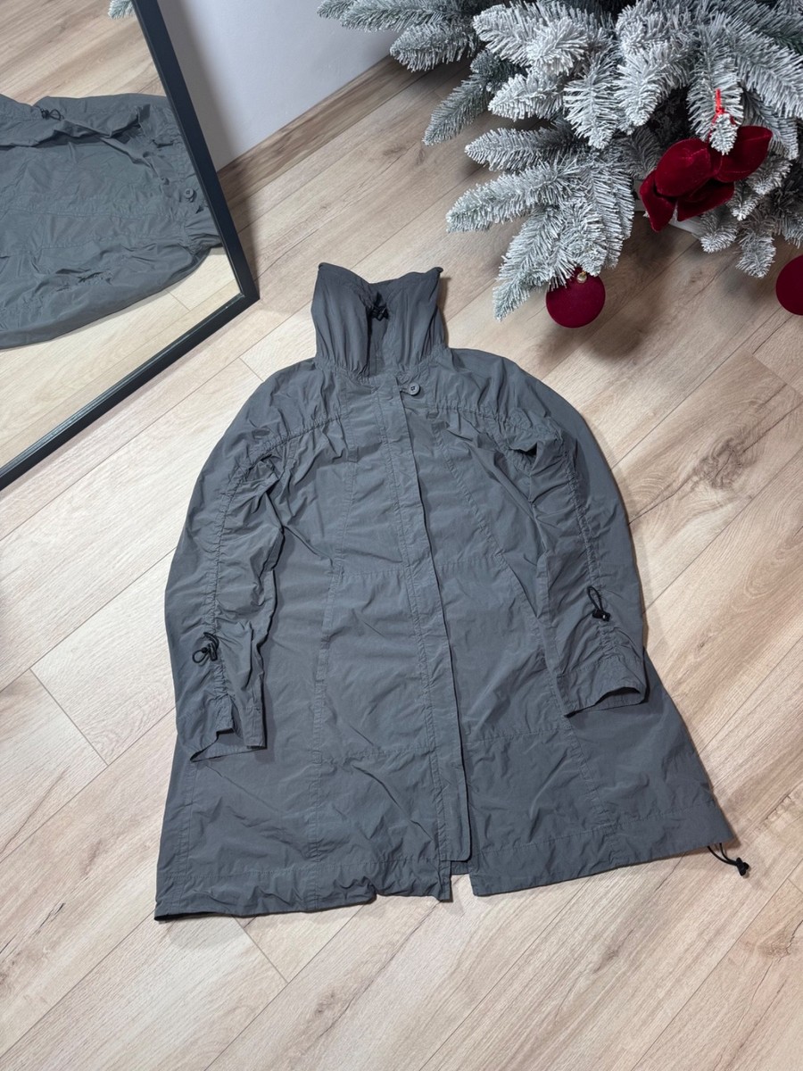 Issey Miyake ME Grey Cauliflower Long Coat Parka One Size | eBay