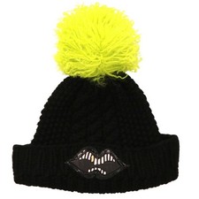 Chrome Hearts Ppo Beanie Chomper Patch Pom Pom Beanie Cap Used Ss07