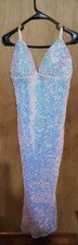 Pretty Iridescent Mermaid Dress Prom Dinner Dancing Wedding