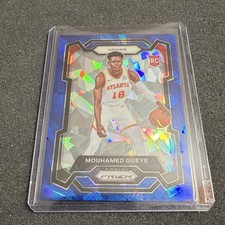 Panini Prizm Blue Ice Prizm Rookie Mouhamed Gueye #157 /125 Atlanta Hawks