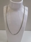 Sterling Silver Snake Link Necklace 24" 19.44g   R1S