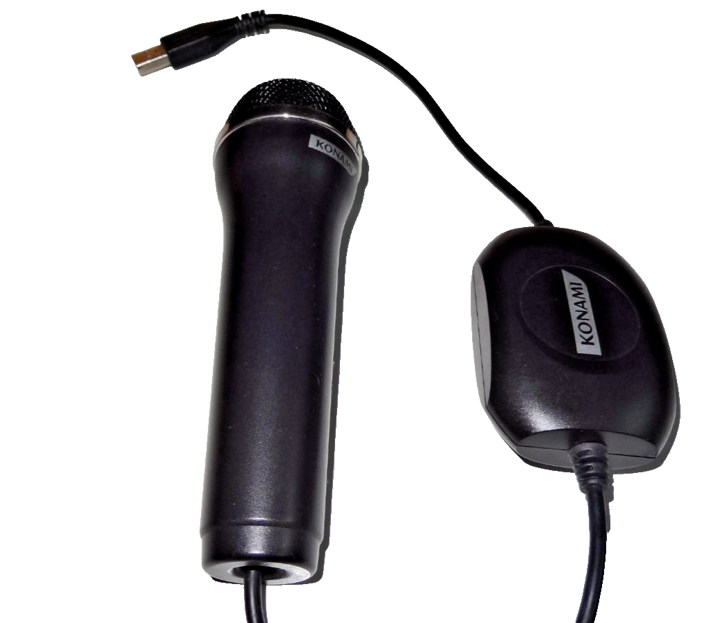 Konami USB Wired Microphone for Wii Playstation PS2 PS3 Xbox 360