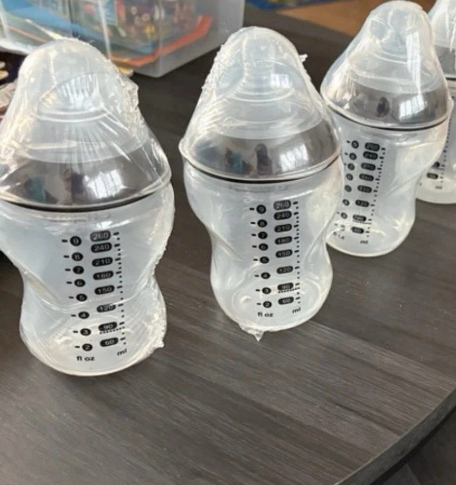 Tommee Tippee 3x 260 Ml Bottles Sealed