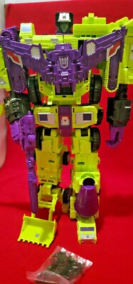 Takara UW-04 Transformer Combiner Wars Devastator w/Visor Higher Paint Detail!!!