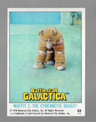 1978 Topps Battlestar Galactica [Name Unavailable] #34 Excellent