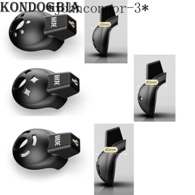 2024 Flat Chastity Cage Anti Cheating Chastity Device with 3 Sizes Ring
