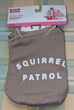 NEW Boots  Barkley XS Sweatshirt Pet Apparel Squirrel Patrol Tan Dogs Or Cats