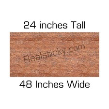 1/10 Scale RC Crawler Garage Rustic Brick Wall Sticker Decal Display Diorama
