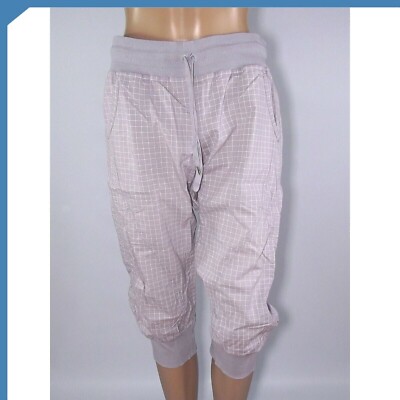 Eke Womens Wisteria Capri Pants Size XL Stretch Cotton Italy