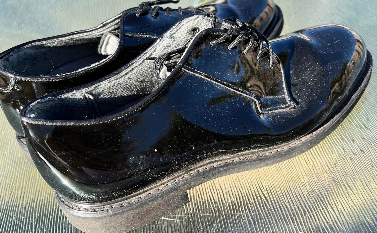 MEN'S 9.5 E Bates MILITARY DRESS UNIFORM SHOES | eBay