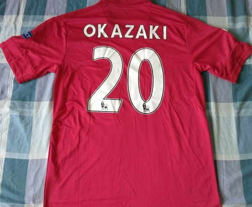 Camiseta Trikot Shirt LEICESTER CITY Puma 20 OKAZAKI Champion Year 2016 Size XL - Imagen 3 de 11