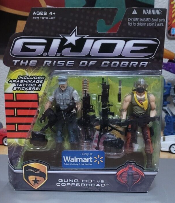 Hasbro 2009 G.I. Joe Rise of Cobra Gung Ho vs. Copperhead New/Sealed eBay