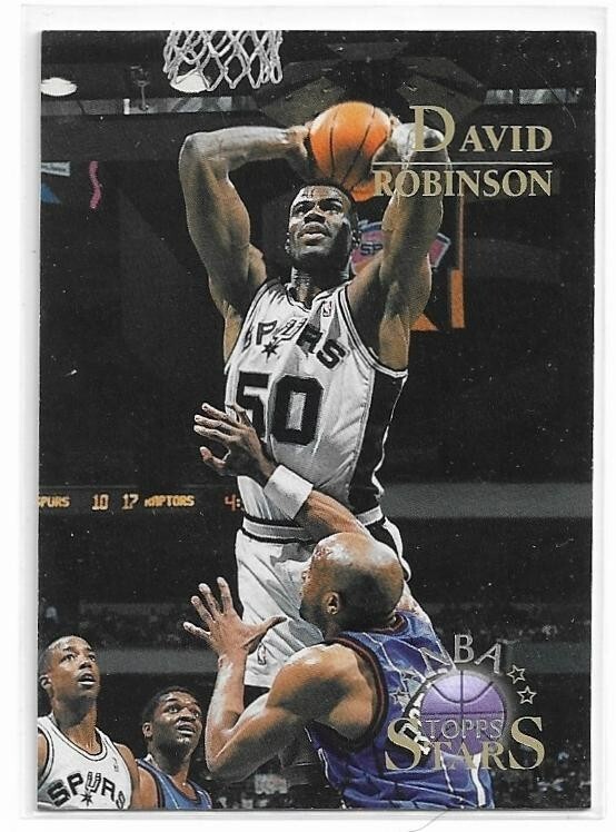 DAVID ROBINSON 1996 Topps Stars Basketball card #39 San Antonio