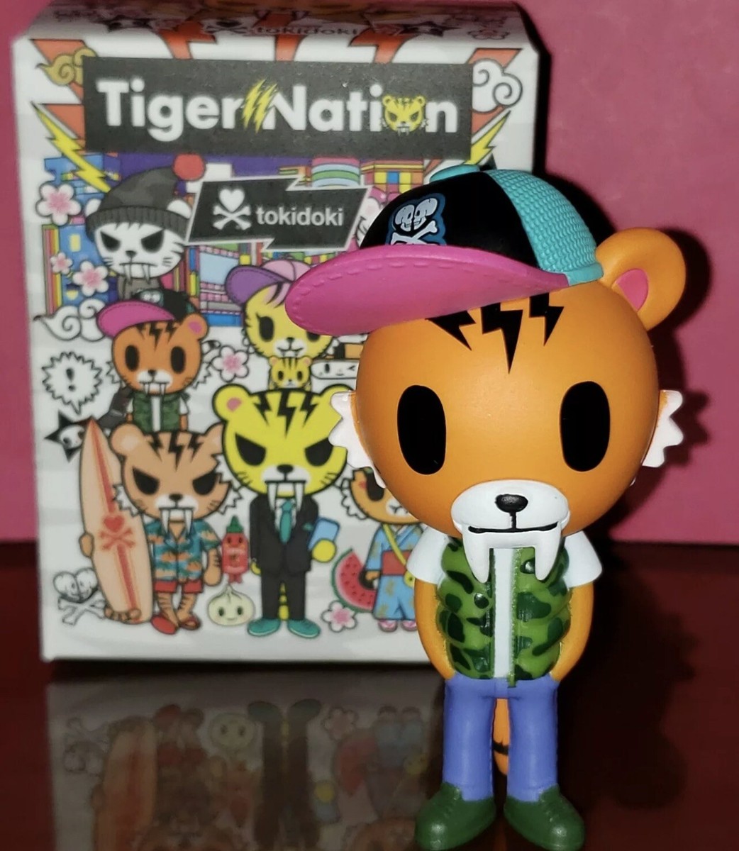 tokidoki Tiger Nation~ARANCIO~Camo Tiger Collectable 3