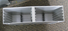 Vintage 10 slot modular CD Storage Racks unique push in/pop out Curtis ...