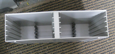 Vintage 10 slot modular CD Storage Racks unique push in/pop out Curtis ...