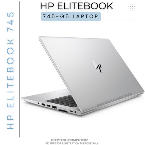 HP EliteBook 745 G5 Laptop 14" inch AMD Ryzen 7 Pro 32GB RAM 2TB SSD Windows 11 - Picture 2 of 8