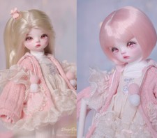 Full Set/Bare 1/6 BJD Doll Girl Hand-painted Resin Ball Joint Eye Face Makeup