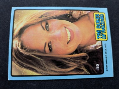 1980 Donruss The Dukes of Hazzard Card # 45 Daisy - Close-Up Portrait (EX)