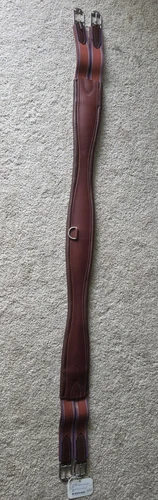 Stubben leather girth, redwood, size 52 in/130 cm, never used