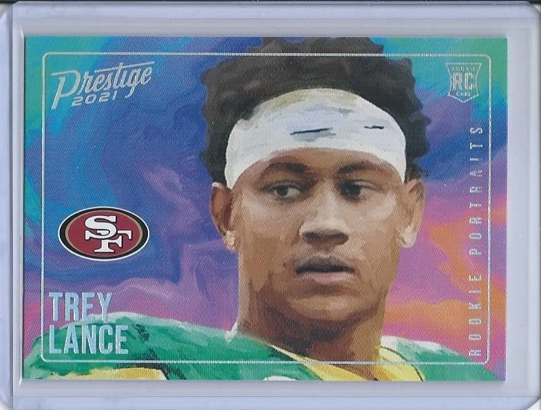 2021 Prestige Rookie Portraits #RP3 Trey Lance RC