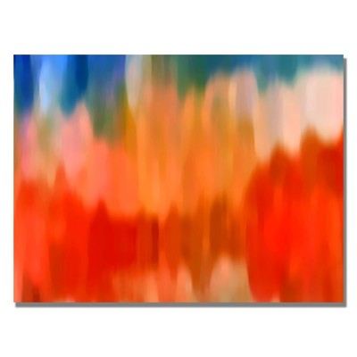 Trademark Art Abstract Watercolor III Canvas Art by Amy Vangsgard, 22 by 32-Inch