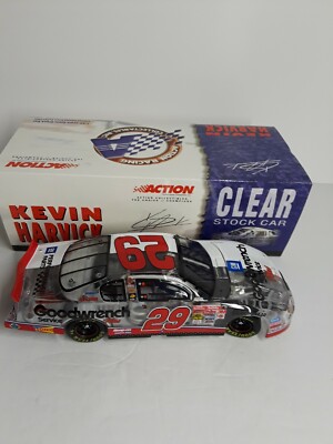 2001 Kevin Harvick #29 Goodwrench Service Plus Monte Carlo Split Clear 1/24