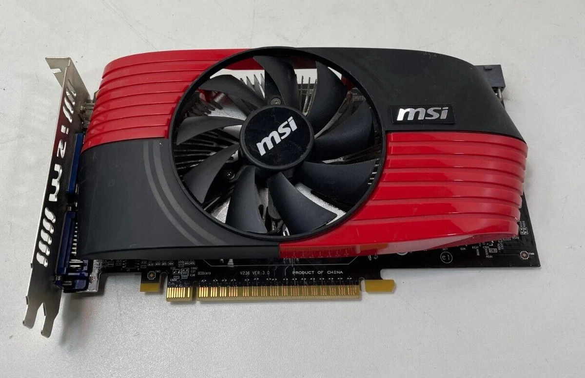 GRAPHICS CARD NVIDIA GTS 450 1GB GDDR5 DVI VGA HDMI Tested.