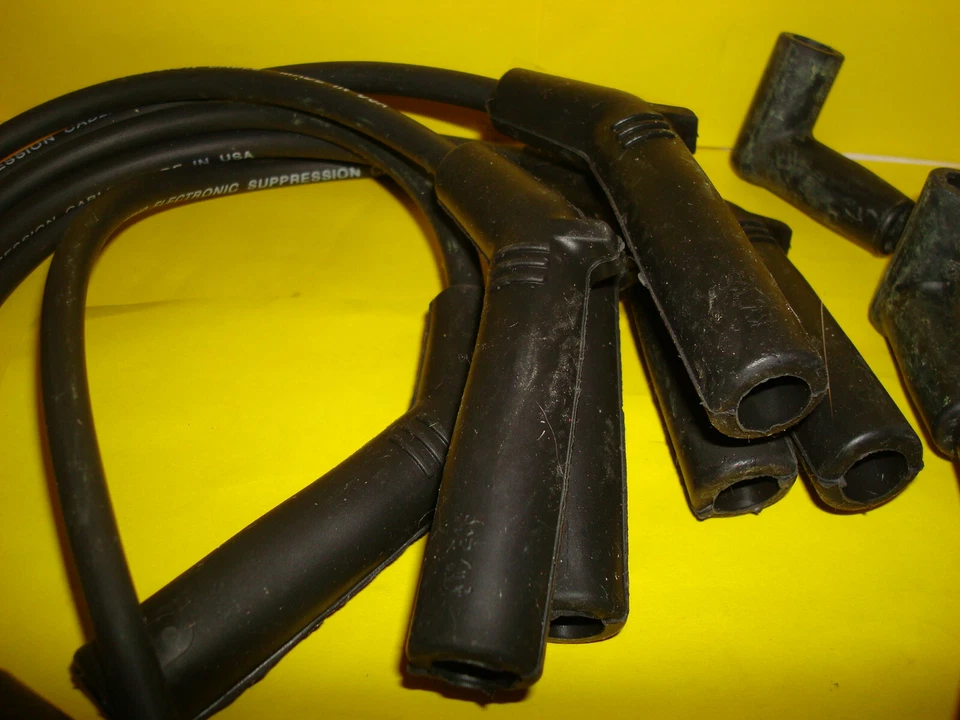 JUEGO DE CABLES DE BUJÍA 90-95 CHRYSLER DODGE PLYMOUTH 3.3 V6 DINASTÍA INTRÉPIDA FURGONETA ++ Foto 2 de 4