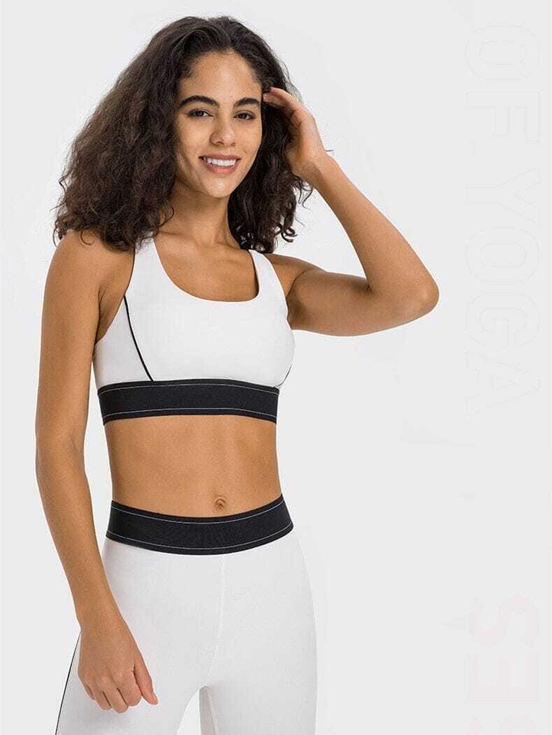Soutien-gorge sport OlyFit idéal pour running et séances de yoga en salle