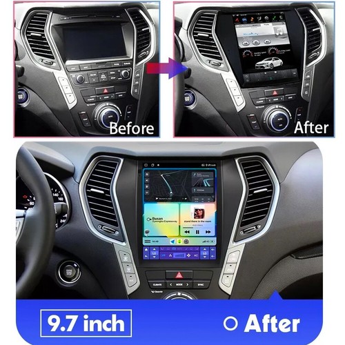 64GB Android 13 Car Stereo Radio For Hyundai Ix45 Santa Fe 2013-17 Carplay 9.7" - Bild 2 von 23